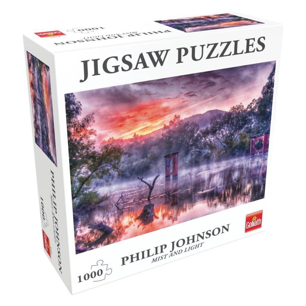 Goliat Puzzle Philip Johnson Mist y Light 1000 Piezas