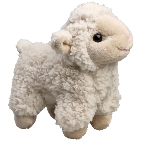 Knuffel schaap lammetje wollie 14 cm.