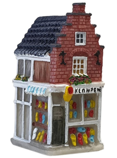 3-dimensionale gevelhuisjes: klompen. 5, | 10 stuks