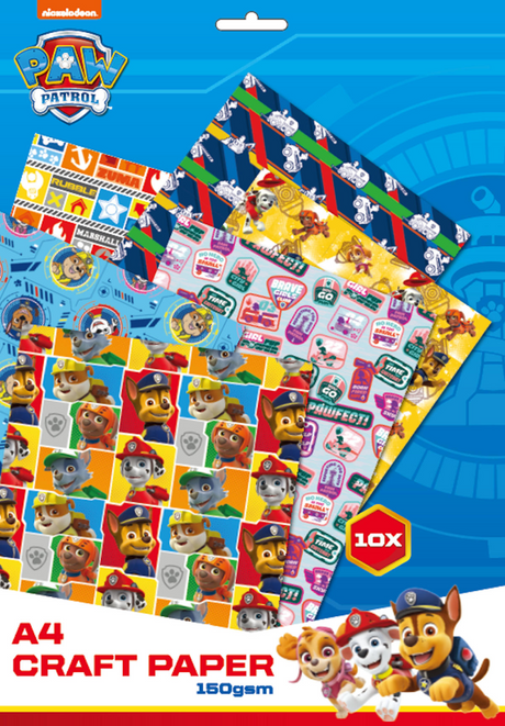 Paw patrol a4 knutselpapier 150gram