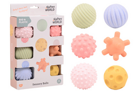 Johntoy motoriek en zintuigballen (bioplastic)