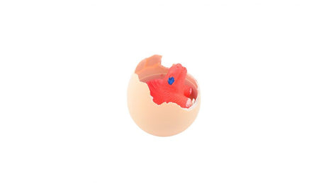 Johntoy groeiende dinosaurus in het ei - 6,5 x 4 cm