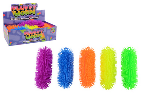 Johntoy fluffy worm, 23cm