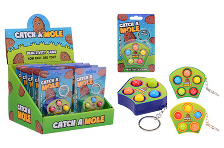 Johntoy mollen mep spel op kaart 4 assorti