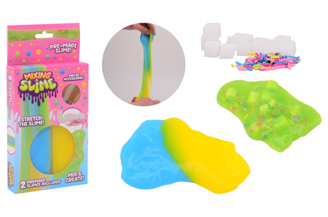 Johntoy mix je eigen slijm set in doos assorti