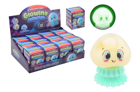 Johntoy maak je eigen glow in the dark yelly slime in display