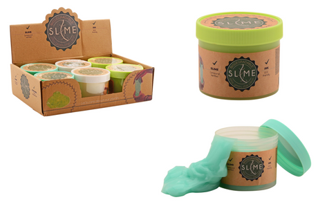 Johntoy biologisch afbreekbaar xl slijm speelgoed multi kleuren display.