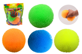 Johntoy fluffy puffy twee pack in zak 10cm