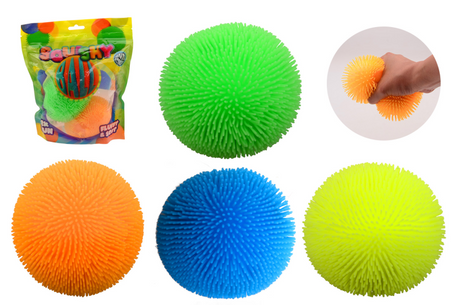 Johntoy fluffy puffy twee pack in zak 10cm