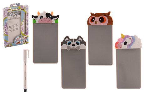 Johntoy magisch teken whiteboard met pen 4 assorti