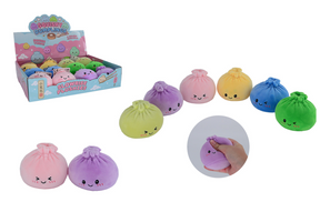 Johntoy plush play - slowrise squeezy dumpling 8 cm - 256 gram