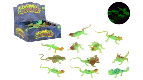 Johntoy glow in the in the dark reptiel