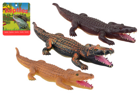 Johntoy krokodil soft touch, 60cm