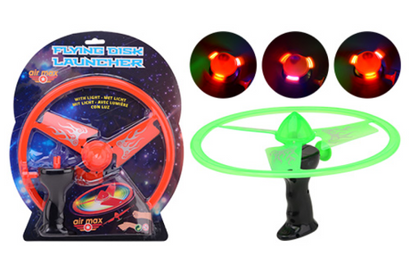 Johntoy air max disc launcher met licht