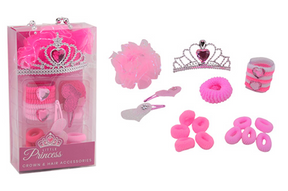 Johntoy princess secret kroon en haar accessoires