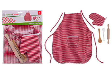 Johntoy home and kitchen chef speelset deluxe