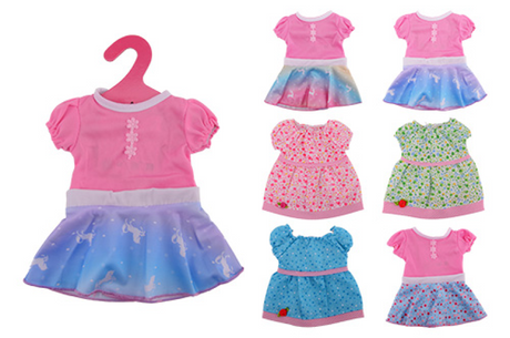 Johntoy poppenkleren voor 40-45 cm poppen