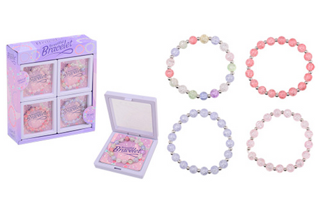 Johntoy glinsterende kralenarmband voor kinderen