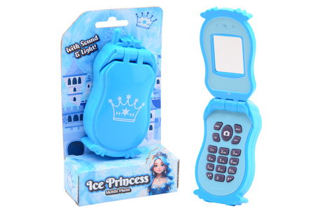 Johntoy ijs prinsessen telefoon op kaart