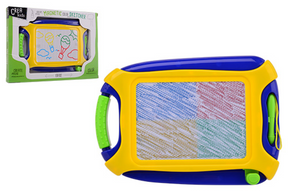 Johntoy kids art magnetisch kleuren tekenbord 26x18 cm