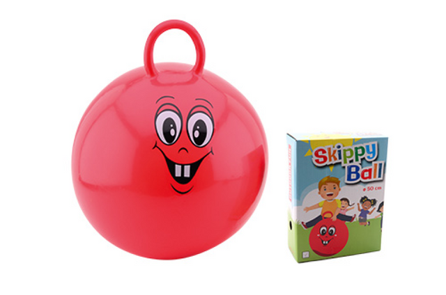Johntoy outdoor fun skippybal 50 cm 2 assorti