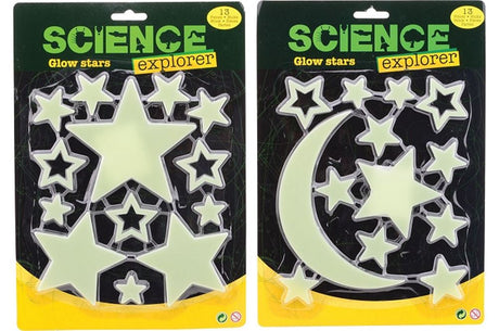 Science explorer glow in the dark set | 6 stuks