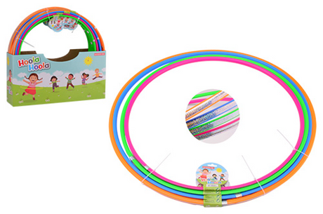 Johntoy outdoor fun hoelahoep met laserprint