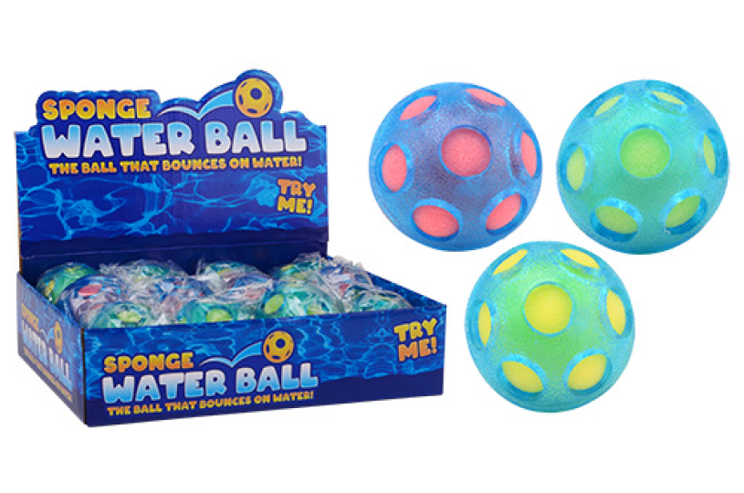 Johntoy sponge splash waterbal 3 assorti