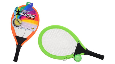 Tennis set racket met returnbal. 2 ass. | 2 stuks