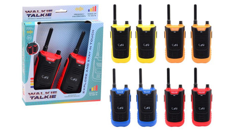 Walkie talkie - 300 meter bereik. 4 asso | 4 stuks