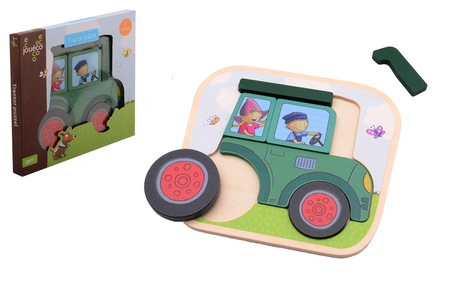 Joueco - fien teun tractor puzzel