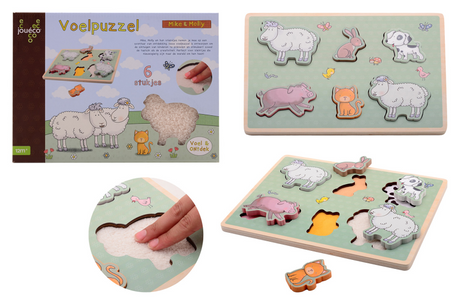 Johntoy mike molly inleg voelpuzzel
