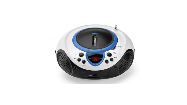 LENCO SCD38 Prenosni CD USB Player Blue