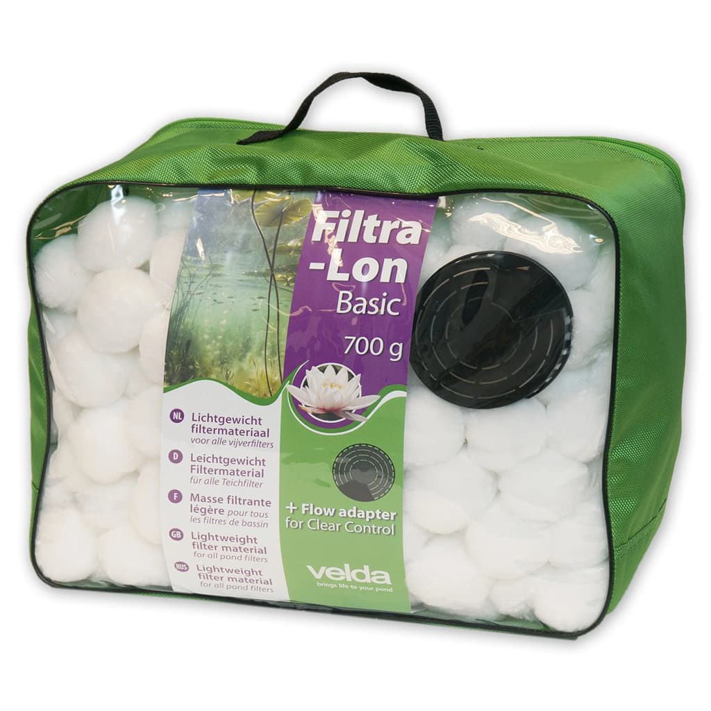 Velda Velda Vijverfiltermateriaal Filtra-Lon Basic 700 g wit