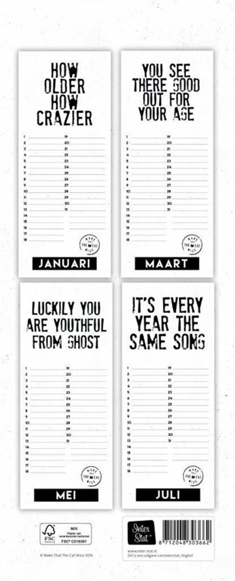 Imagebooks verjaardagskalender make that the cat