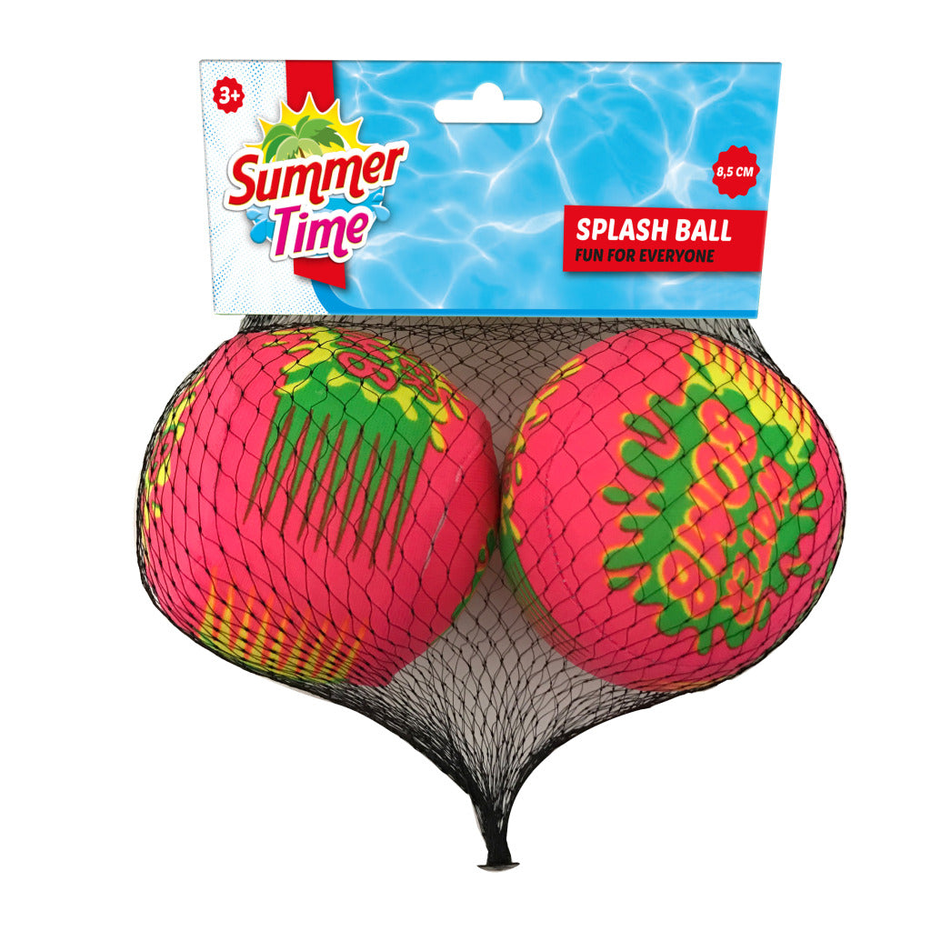 Summertime Splash Ballen 8,5 cm 2 kusy