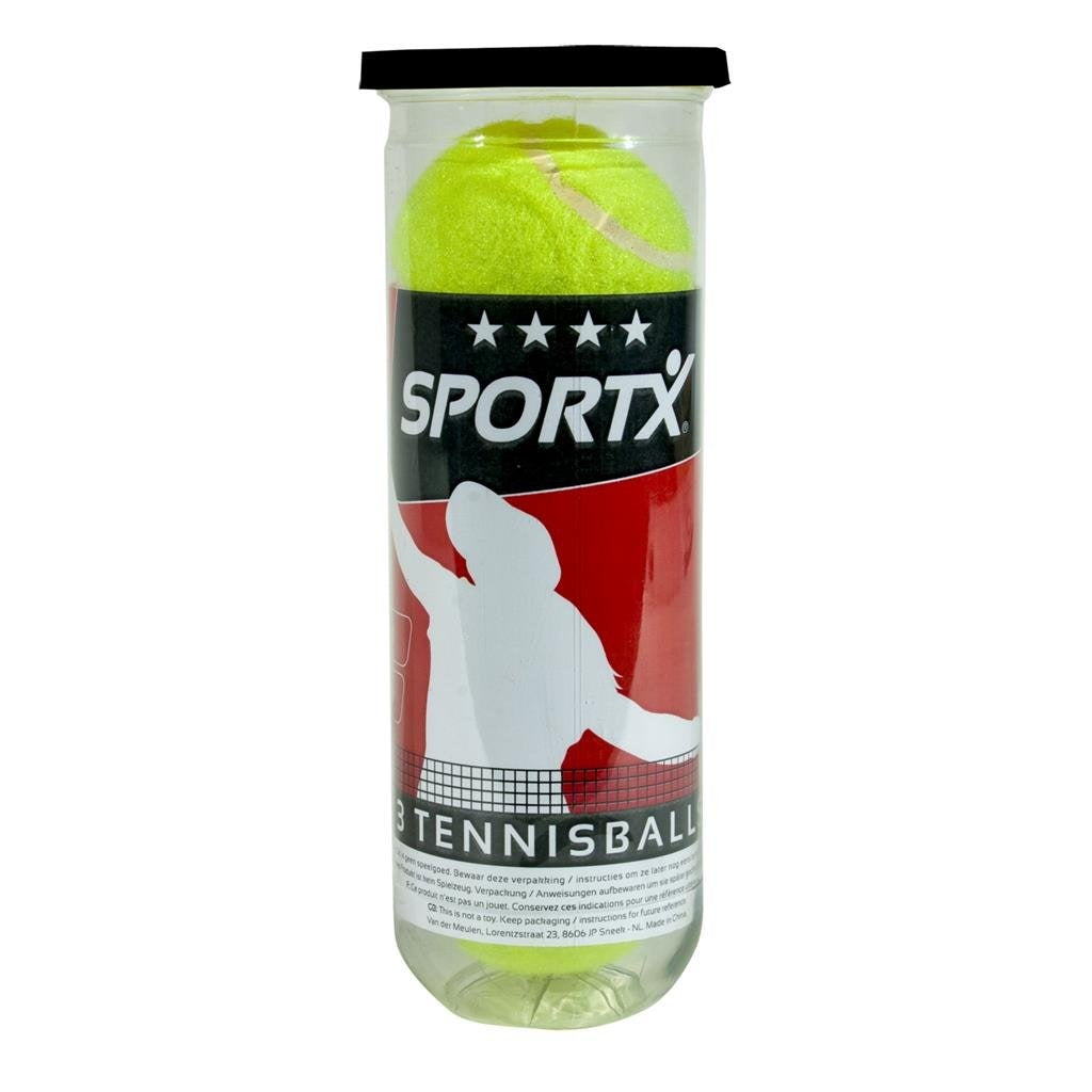 Sportx Tennis Balls in Tube, 3.