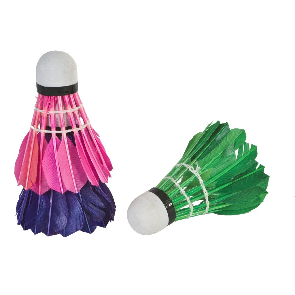 SPORTX FEATHER ROUKTHLES V TUBE 3 kusy Purple Pink Green