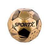 Sportx Mini Voetbal Gold Metallic 16cm 160-180gr.