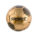 Sportx Mini Voetbal Gold Metallic 16cm 160-180gr.