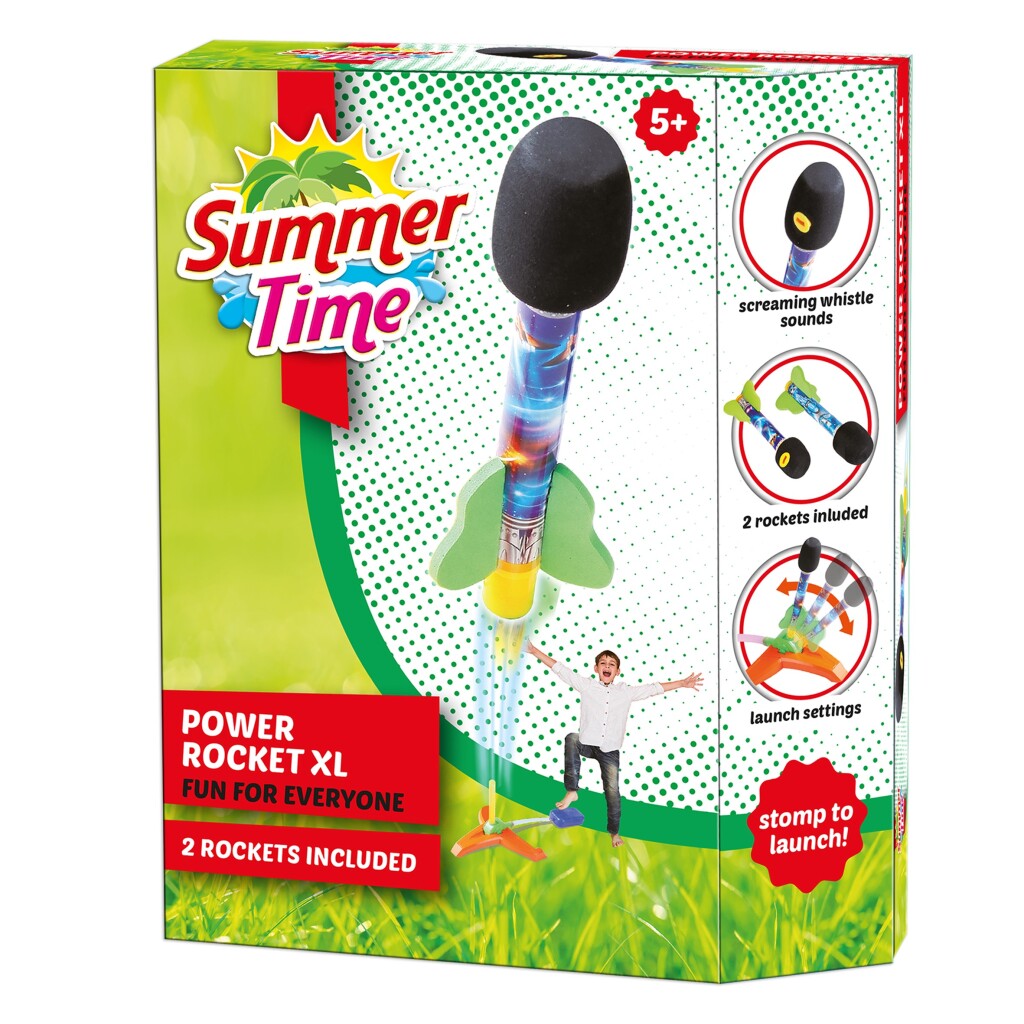 Summertime summertime rocket xl met 2 raketten + geluid