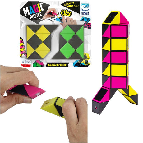 Magic puzzle clown connectable 2x12
