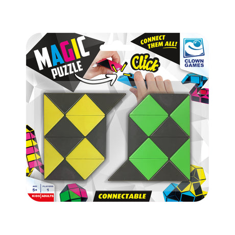 Magic puzzle clown connectable 2x12