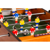 Basic wooden football table 51x31x10 cm