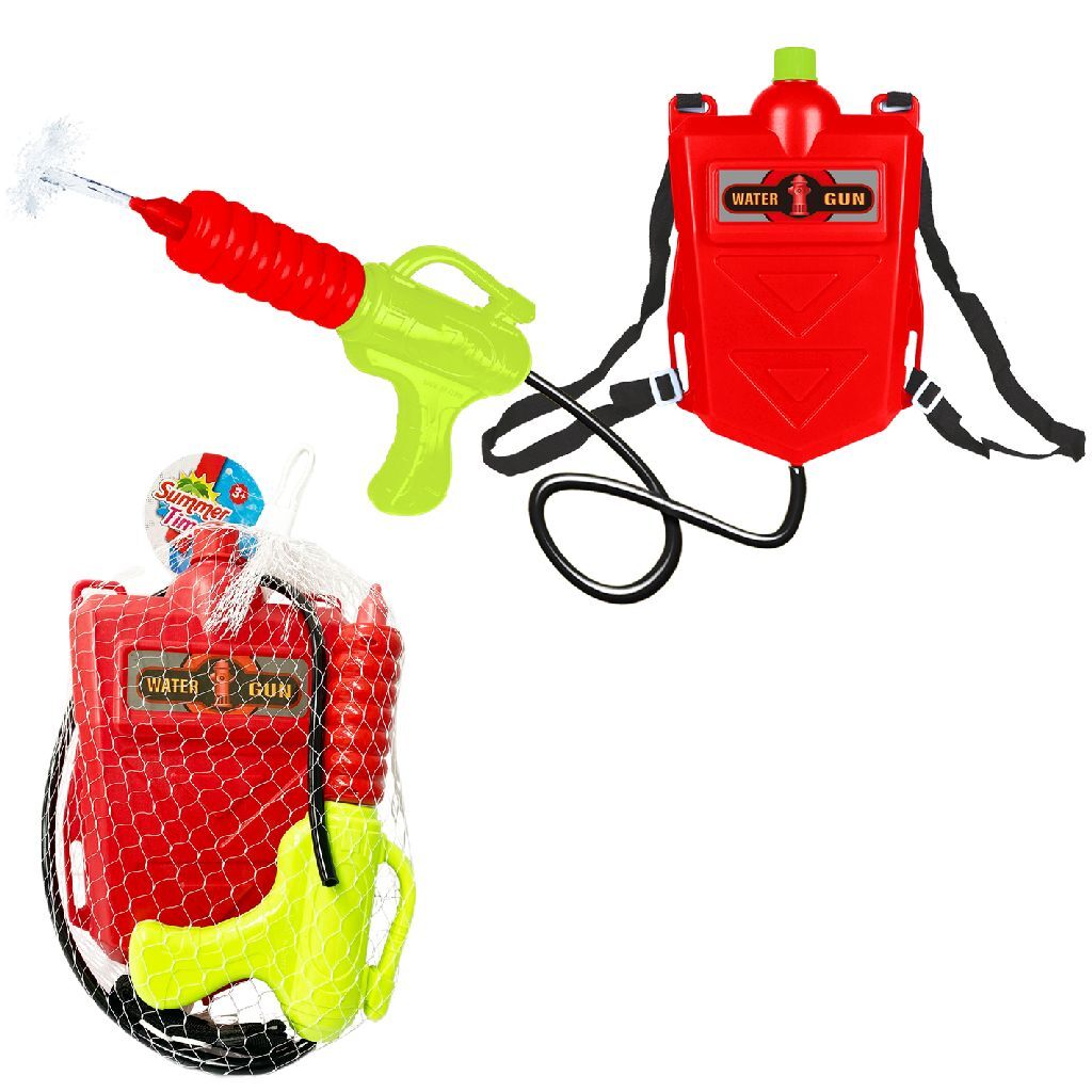 Summertime summertime brandweer waterpistool 2000 ml rood geel