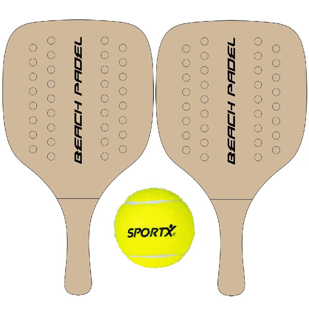 Summertime summertime houten beach padel set