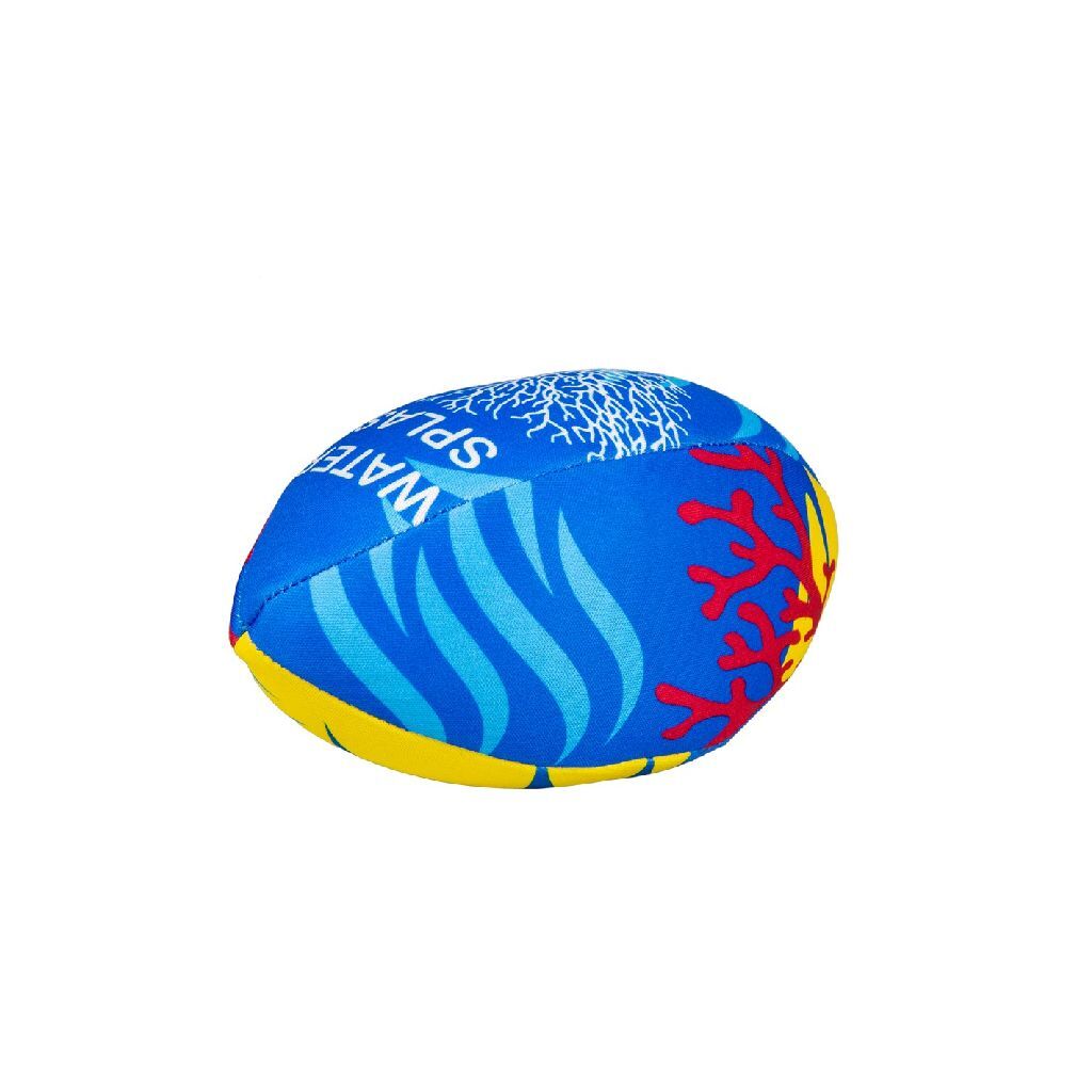 Summertime Summertime Soft Water Mini Rugbybal Geel Blauw