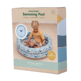 Little dutch ocean dreams zwembad 80 cm blauw