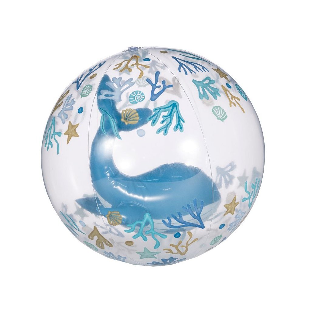 Little dutch ocean dreams 3d strandbal walvis 35 cm