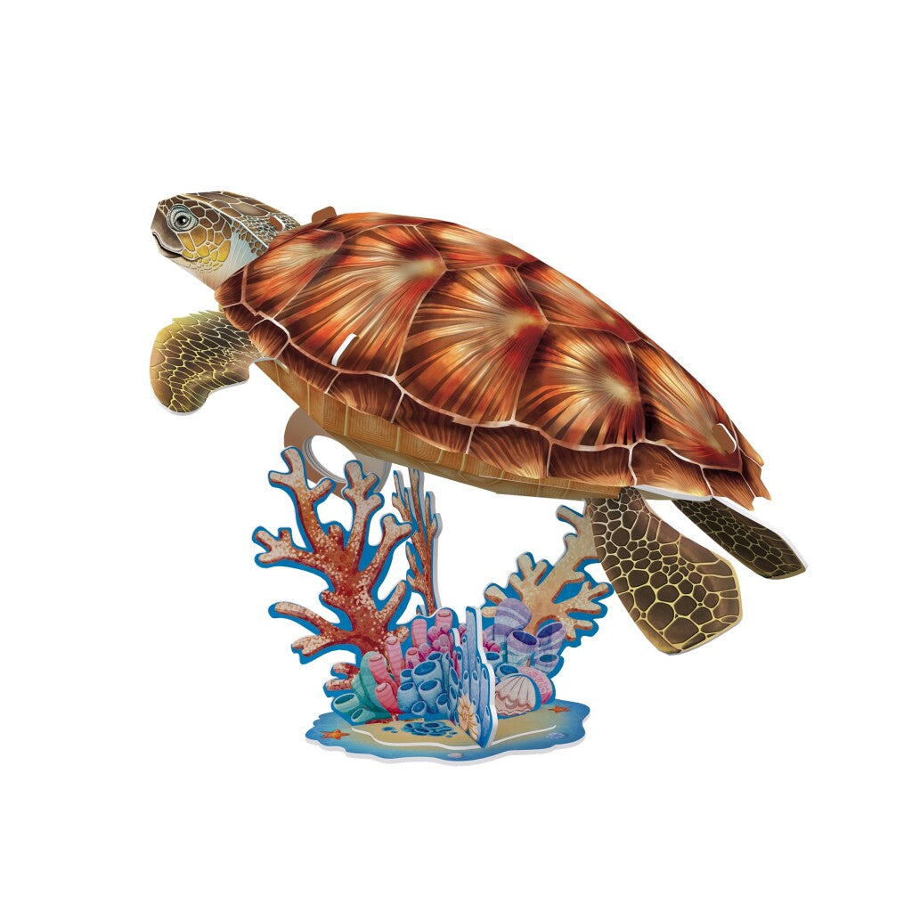 Cubic Fun National Geographic 3D Puzzle Sea Turtle 31 pièces